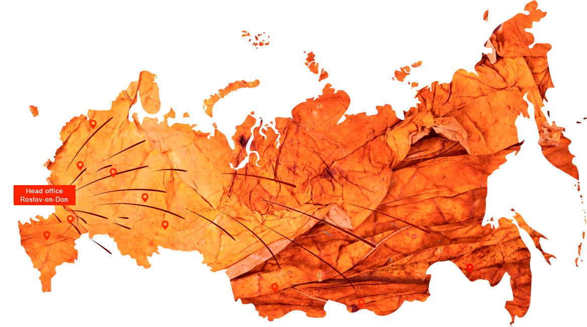 map of Russia